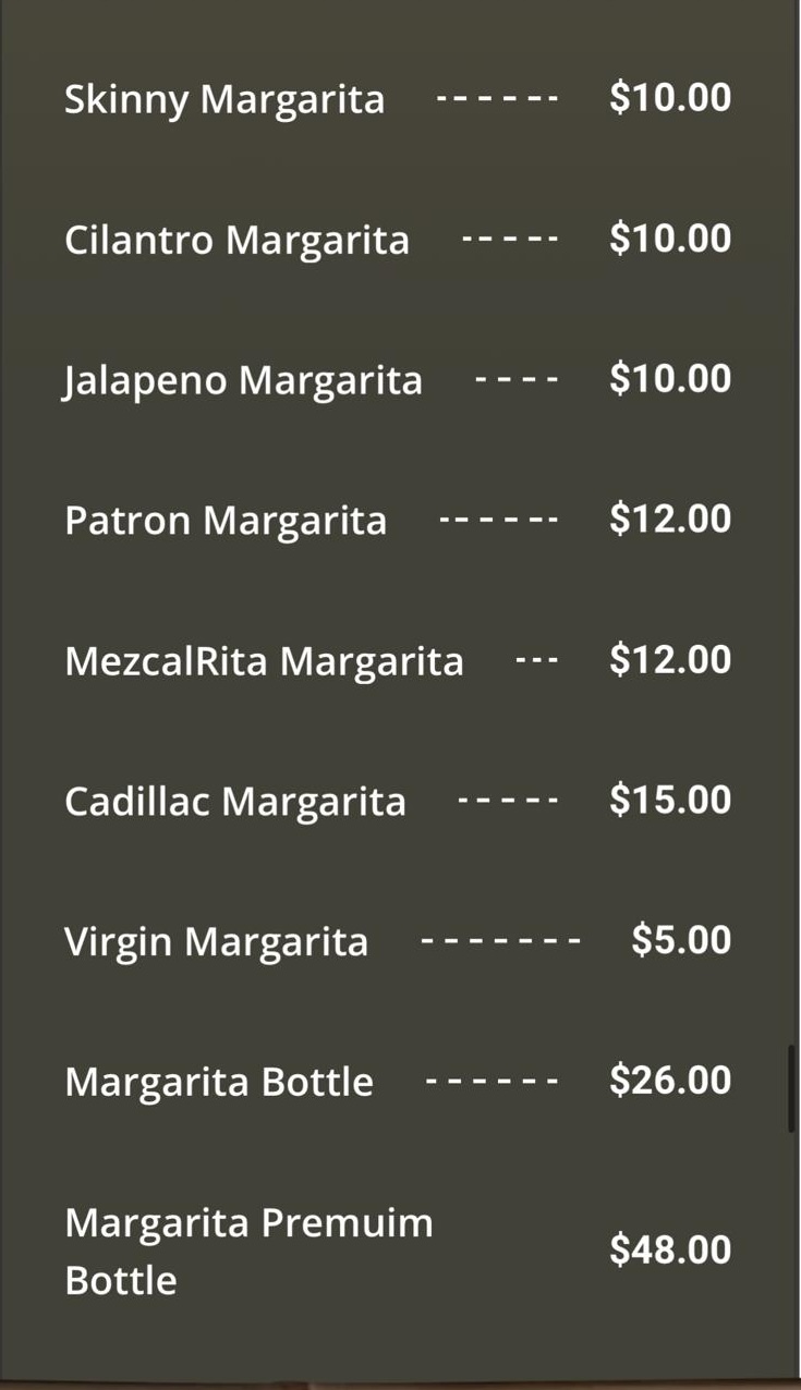 Menu Item
